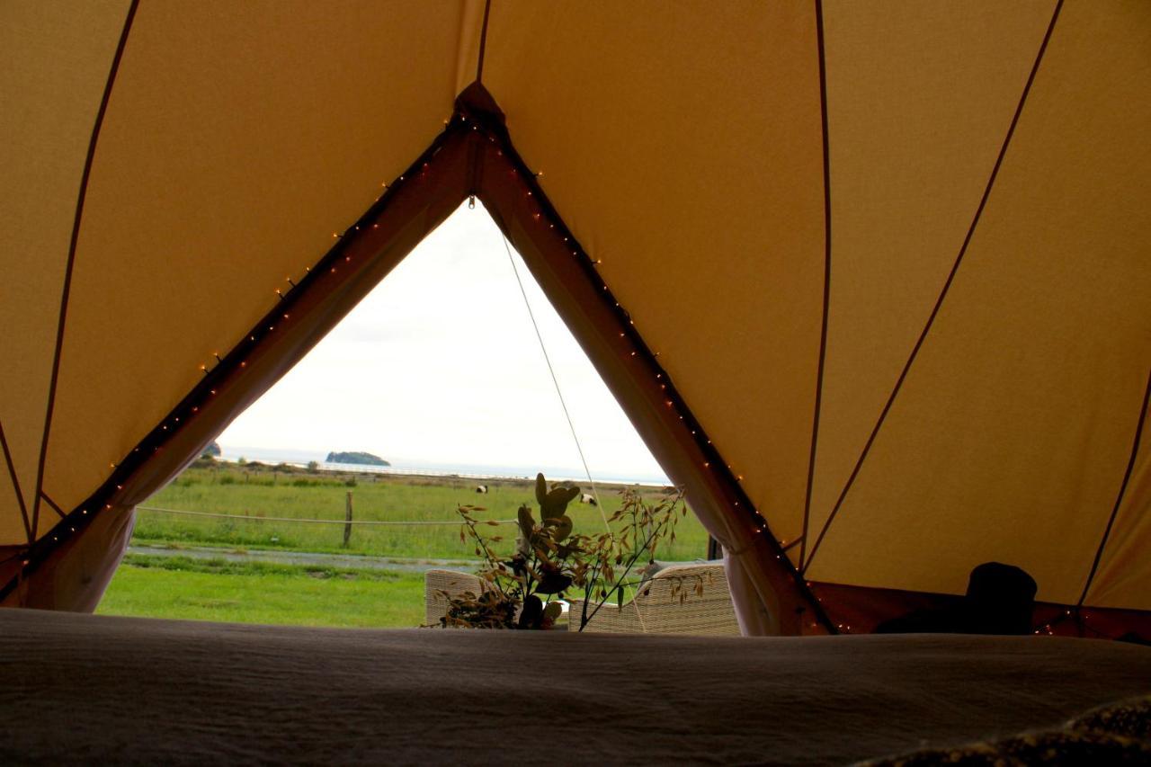 The Barn Cabins & Camp Marahau Exterior foto